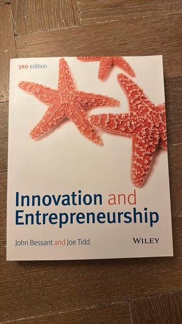 Innovation and Entrepreneurship beschikbaar voor biedingen