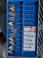 Verzilverde lepeltjes en vorkjes uit Schoonhoven, Antiek en Kunst, Ophalen of Verzenden