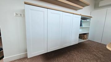 4 x losse ikea metod axstad kastdeuren wit 40 x 100