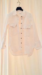 ÂME ANTWERP oversized denim shirt Fun – off-white – maat 36, Kleding | Dames, Blouses en Tunieken, Verzenden, Zo goed als nieuw