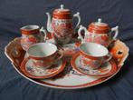 2-persoons 10-delig theeservies tete a tete Japan circa 1900, Ophalen of Verzenden