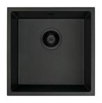 Spoelbak graniet zwart 40x40 cm, Huis en Inrichting, Keuken | Keukenelementen, Minder dan 50 cm, Zwart, Nieuw, Ophalen of Verzenden