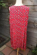 Jurk rood/ wit Open End mt 48 Vaste prijs, Kleding | Dames, Ophalen of Verzenden, Zo goed als nieuw, Rood, Maat 46/48 (XL) of groter
