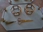 Nisan tepsi yuzuk tepsi kahve verloving set, Ophalen, Zo goed als nieuw, Rond, Hout