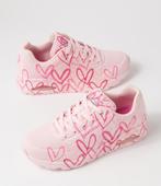 Skechers lichtroze met hartjes. Maat 35. Meisje / vrouw., Ophalen of Verzenden, Zo goed als nieuw, Meisje, Schoenen