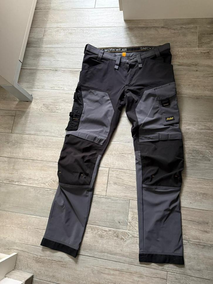 Snickers Werkbroeken Maat 258 (Extra Lang), Kleding | Heren, Broeken en Pantalons, Zo goed als nieuw, Zwart, Ophalen of Verzenden