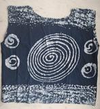 Handgemaakt Linnen Batik Hemd, mt 38/40, Ophalen of Verzenden