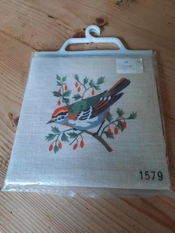 Compleet Borduurpakket Vogel - Nieuw! beschikbaar voor biedingen