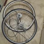 Set Wiel 28 Inch Sachs 3 Versnellingsnaaf, Trommelrem, Ophalen of Verzenden, Gebruikt