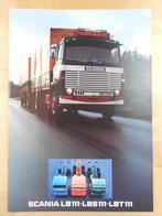 Scania LB111 LBS111 LBT111 Brochure 1976 – LB LBS LBT 111, Ophalen, Zo goed als nieuw, Overige merken, Scania