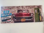 Canvas 40x100cm route 66, Gebruikt, Ophalen of Verzenden, Print, 75 tot 100 cm