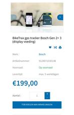 Partij gps trackers van AXA en BikeTrax voor bosch 16x, Ophalen of Verzenden, Nieuw