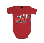 Baby romper met tekst "Papa en ik kijken Ajax ", Maat XS of kleiner, Ophalen of Verzenden, Nieuw, Shirt
