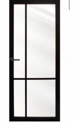 Nero Legno asti Steellook deur, Doe-het-zelf en Verbouw, Deuren en Horren, 80 tot 100 cm, 215 cm of meer, Binnendeur, Nieuw