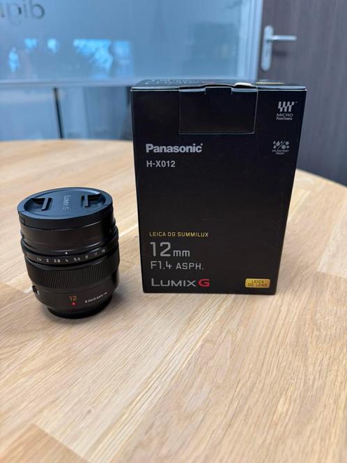 Panasonic Leica DG Summilux 12mm f/1.4 ASPH, Audio, Tv en Foto, Fotografie | Lenzen en Objectieven, Gebruikt, Groothoeklens, Ophalen of Verzenden