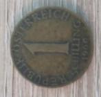 1 Schilling, Oostenrijk 1960, Postzegels en Munten, Ophalen of Verzenden, Oostenrijk, Losse munt
