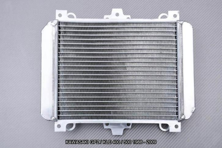 Radiateur Koeler AVDB KAWASAKI GPZ / KLE 400 / 500 1988 2009, Motoren, Accessoires | Overige, Nieuw, Ophalen of Verzenden
