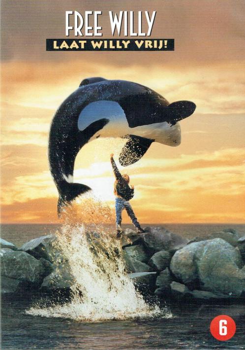 DVD 'Free Willy', Cd's en Dvd's, Dvd's | Avontuur, Zo goed als nieuw, Vanaf 6 jaar, Ophalen of Verzenden