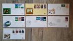 Eerste dag uitgave (FDC) Nederland 1974 - 7 stuks, Ophalen of Verzenden, Onbeschreven, Nederland