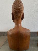 Houten Afrikaans Beeld, Ophalen of Verzenden