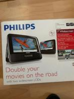 Tv scherm auto, Philips, Dvd-speler, Gebruikt, Draagbaar
