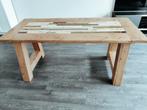 Steiger houten tafel, Huis en Inrichting, Tafels | Eettafels, Ophalen, 50 tot 100 cm, Zo goed als nieuw, Vijf personen of meer