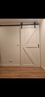 Schuifdeur, Doe-het-zelf en Verbouw, Ophalen, 80 tot 100 cm, Binnendeur, Minder dan 200 cm