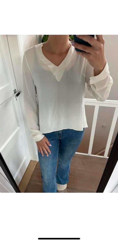 Blouse wit Superstar maat S / 36, Ophalen, Zo goed als nieuw, Maat 36 (S), Wit