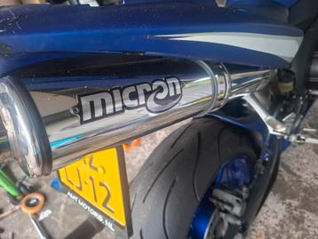 Micron Uitlaatdempers Yamaha R1 2004-2005 - Set van 2 beschikbaar voor biedingen