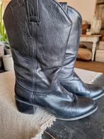 Sendra zwart cowboylaarzen leer maat 38, Gedragen, Ophalen of Verzenden, Hoge laarzen, Zwart