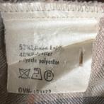 Vintage zacht rose/grijs/creme linnen mix colbert maat 40, Maat 38/40 (M), Ophalen of Verzenden, Jasje, Grijs