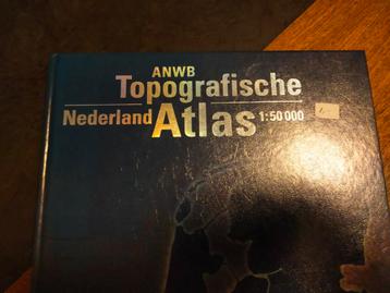 Topografische Atlas Nederland ANWB blauw 1:5000 beschikbaar voor biedingen