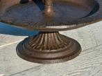 VOGELDRINKSCHAAL / DRINKSCHAAL / gietijzer / 14 cm hoog, Nieuw, Info@huisentuindecoratiemarie.nl, Huis en tuin decoratie marie