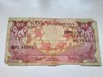 Bankbiljet Indonesië 10 rupiah 1959 Djakarta, Ophalen of Verzenden, Zuidoost-Azië