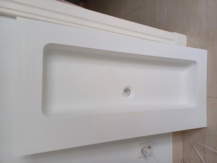 Storke Mata mat, solid surface wastafel 100x46, Huis en Inrichting, Badkamer | Badkamermeubels, Nieuw, Overige typen, Minder dan 100 cm