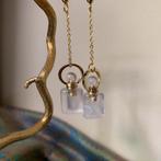 Rozenkwarts beschermt geluk liefde aantrekken vrede harmonie, Sieraden, Tassen en Uiterlijk, Oorbellen, Hangers, Nieuw, Ophalen of Verzenden