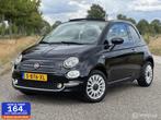 Fiat 500 C 1.2 Lounge Cabrio 2017, Gebruikt, Zwart, Handgeschakeld, Geïmporteerd