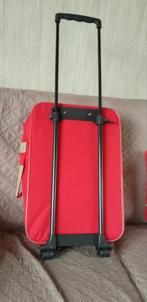 Rode Reistas met Wieltjes, laptoptas en boodschappentas SET, Sieraden, Tassen en Uiterlijk, Tassen | Reistassen en Weekendtassen