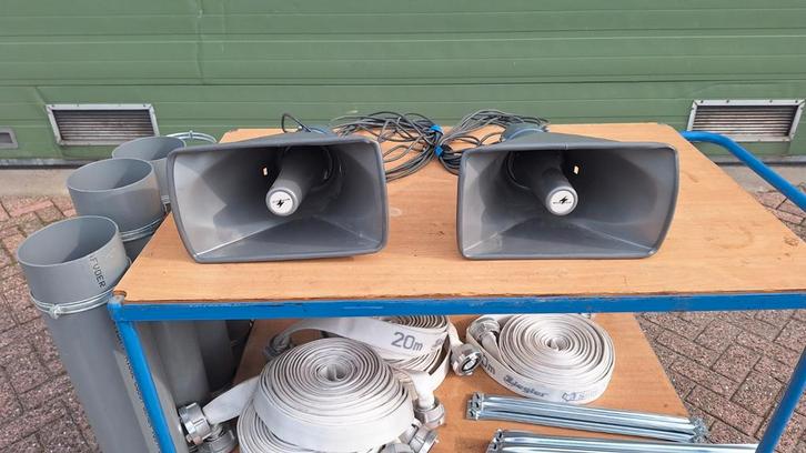 Speakers Monacor stadionspeakers KU-916T, Audio, Tv en Foto, Luidsprekers, Gebruikt, Overige typen, 60 tot 120 watt, Overige merken