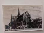 Kaart Haarlem Groote Kerk met Standbeeld L.J. Coster, Ophalen of Verzenden, Gelopen, Noord-Holland