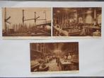 Den Helder marinewerf Willemsoord drie unieke kaarten werf, Verzamelen, Verzenden, Voor 1920, Ongelopen, Noord-Holland