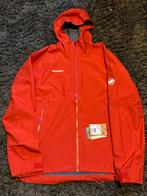 Mammut hardshell herenjas maat L – nieuw met kaartjes –, Ophalen of Verzenden, Nieuw, Rood