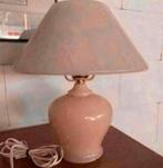 Lamp mooie marmeren Travertine tafellamp uit jaren 70., Huis en Inrichting, Lampen | Tafellampen, Ophalen of Verzenden