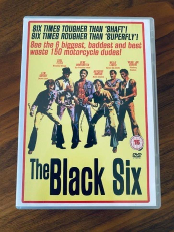 DVD: The Black Six (Blaxploitation, 1977), Cd's en Dvd's, Dvd's | Actie, Gebruikt, Overige genres, Vanaf 16 jaar, Ophalen of Verzenden