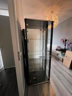 Vittine kast met verlichting en spiegel, Huis en Inrichting, Kasten | Vitrinekasten, Ophalen, 50 tot 100 cm, Zo goed als nieuw