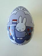 Paasei, ei blik, metaal Delfts blauw Nijntje 14 cm / Bruna, Ophalen of Verzenden, Zo goed als nieuw