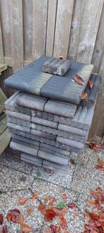 Pallisades. Zo'n 35 stuks. Gratis., Tuin en Terras, Bielzen en Borders, Ophalen, Gebruikt, Beton, Overige typen