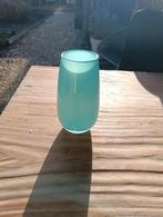 Vintage Glazen Vazen & Asbak .bieden per stuk of  hele set, Gebruikt, Overige kleuren, Ophalen of Verzenden, Glas