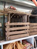 Houten Kratten - Vintage Look, 4 stuks, Ophalen of Verzenden, Gebruikt, Grenenhout