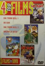 De GVR Dik Trom deel 1 en 2 Bruintje Beer KRASVRIJ, Cd's en Dvd's, Ophalen of Verzenden, Zo goed als nieuw, Avontuur, Film